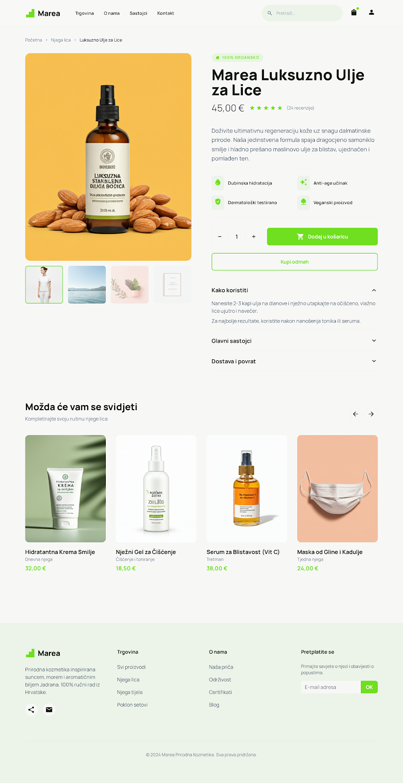 Marea — product detail